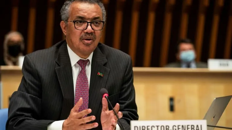 Tổng Giám đốc WHO Tedros Adhanom Ghebreyesus