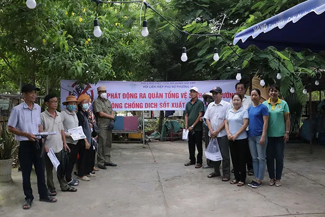 Gò Vấp tăng cường biện pháp phòng, chống dịch sốt xuất huyết trong toàn dân 1