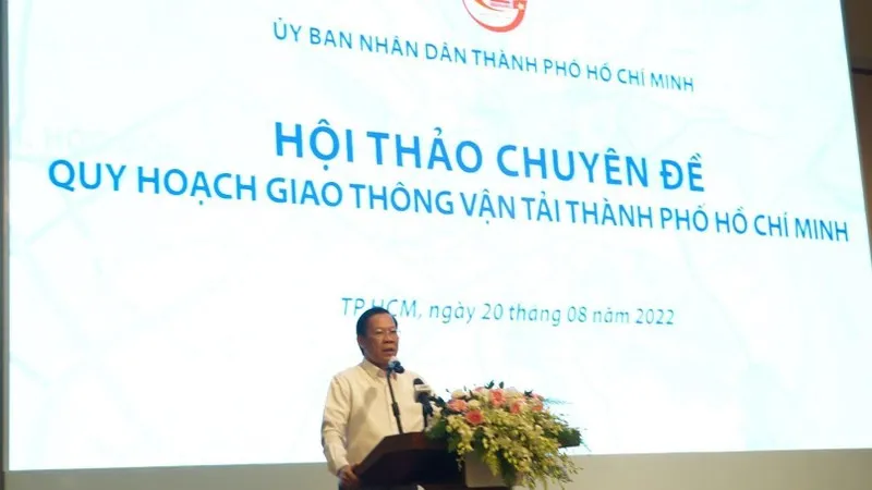  Chủ tịch UBND TPHCM Phan Văn Mãi chủ trì Hội thảo. 