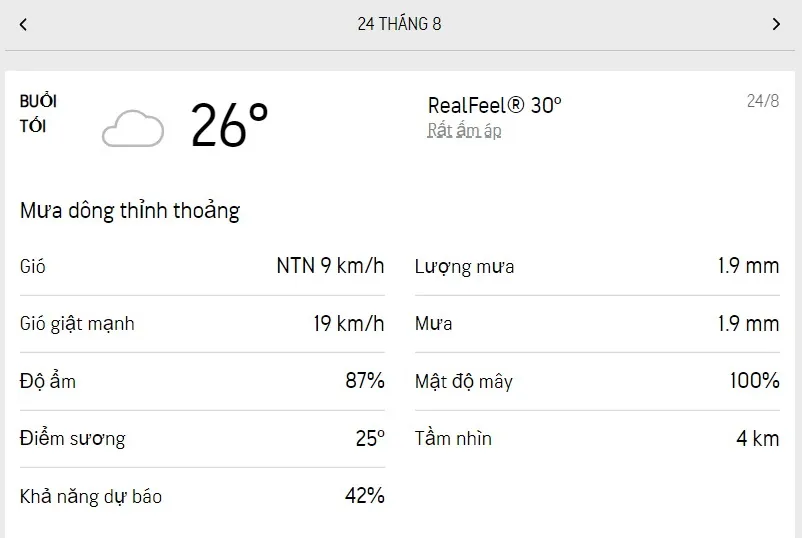 Dự báo thời tiết TPHCM hôm nay 23/8 và ngày mai 24/8/2022: sáng nắng, chiều có mưa dông vài nơi 6