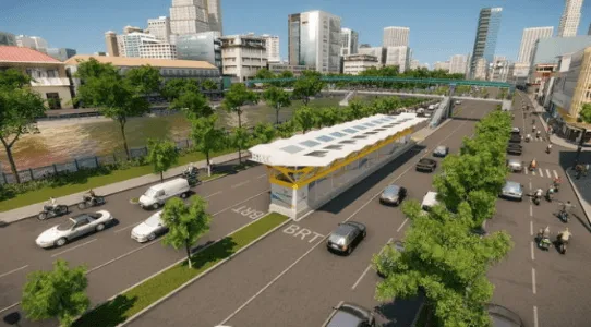 Tin nóng sáng 23/8: Đề xuất dùng xe điện cho tuyến buýt nhanh BRT đầu tiên ở TPHCM 2