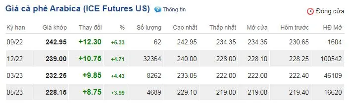 Giá cà phê hôm nay 25/8/2022: Vụt tăng 1.000 đồng/kg trên diên rộng 3