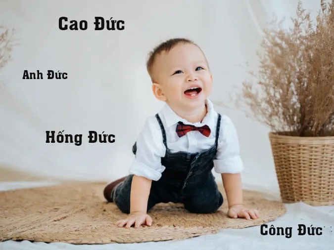 Tên Đức ý nghĩa gì? Một số tên đệm, biệt danh cho tên Đức 3