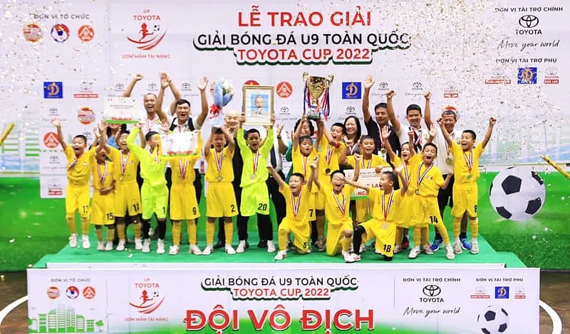 SLNA vô địch U9 toàn quốc 2022 - Hà Nội I dẫn đầu BXH giải nữ VĐQG