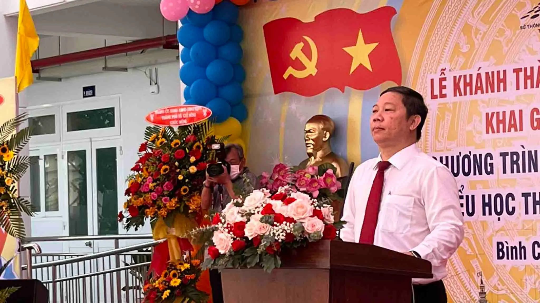 ông Dương Anh Đức - PCT UBND TPHCM, phát biểu tại buổi lễ