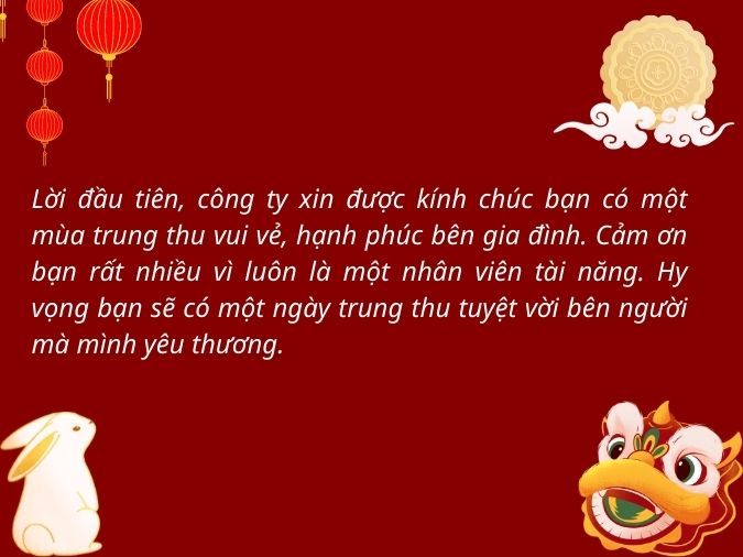 7. Lời Chúc Trung Thu Mang Lại May Mắn và Tài Lộc