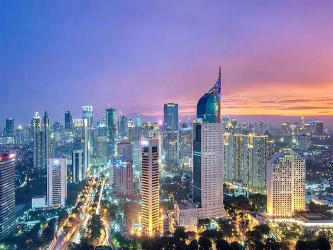 Thủ đô Jakarta ở Indonesia