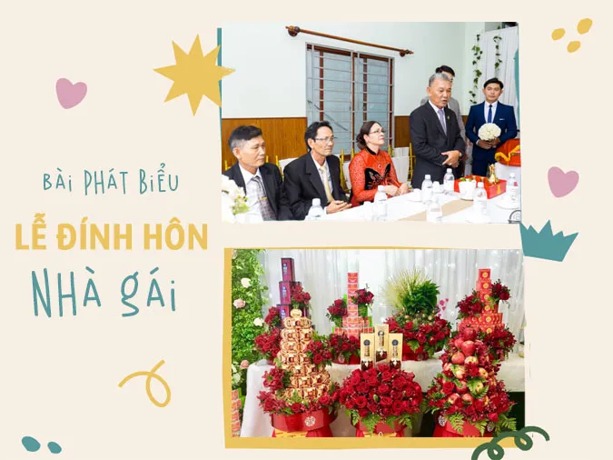 Gợi ý những bài phát biểu trong lễ ăn hỏi của họ nhà trai lẫn nhà gái 3