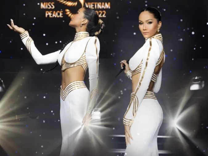 H'Hen Niê bị nhà thiết kế Iran tố đạo nhái trang phục tại Miss Peace Vietnam 2022 4