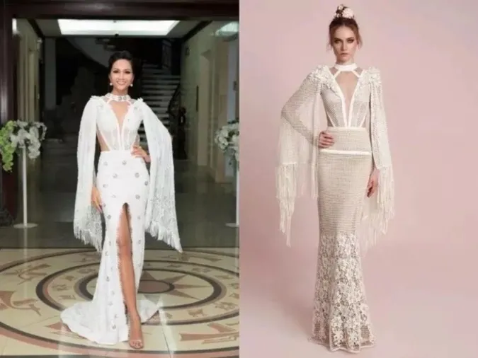 H'Hen Niê bị nhà thiết kế Iran tố đạo nhái trang phục tại Miss Peace Vietnam 2022 5