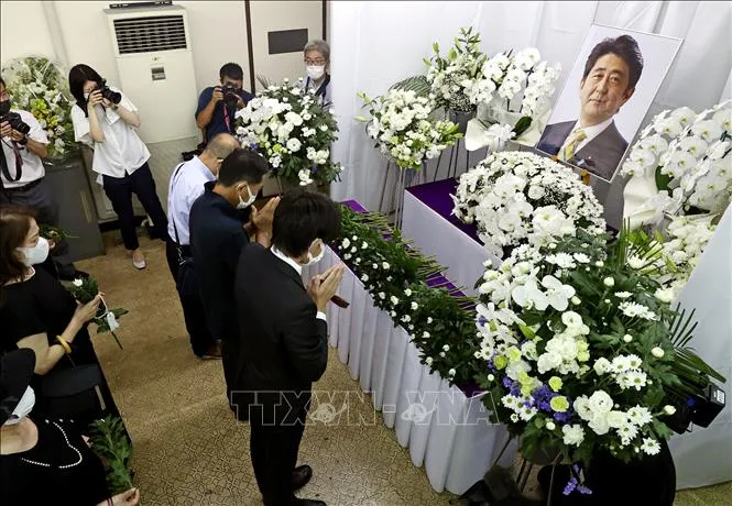 Nhật Bản tăng cường an ninh cho lễ quốc tang cựu Thủ tướng Shinzo Abe