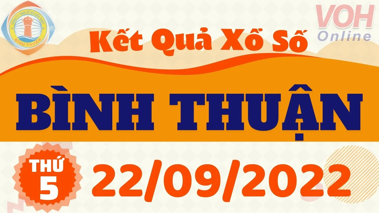 XSBTH 22/9, Xổ số Bình Thuận hôm nay ngày 22/9/2022