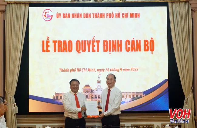 UBND TPHCM điều động, bổ nhiệm nhân sự lãnh đạo Tổng công ty Công nghiệp Sài Gòn 1