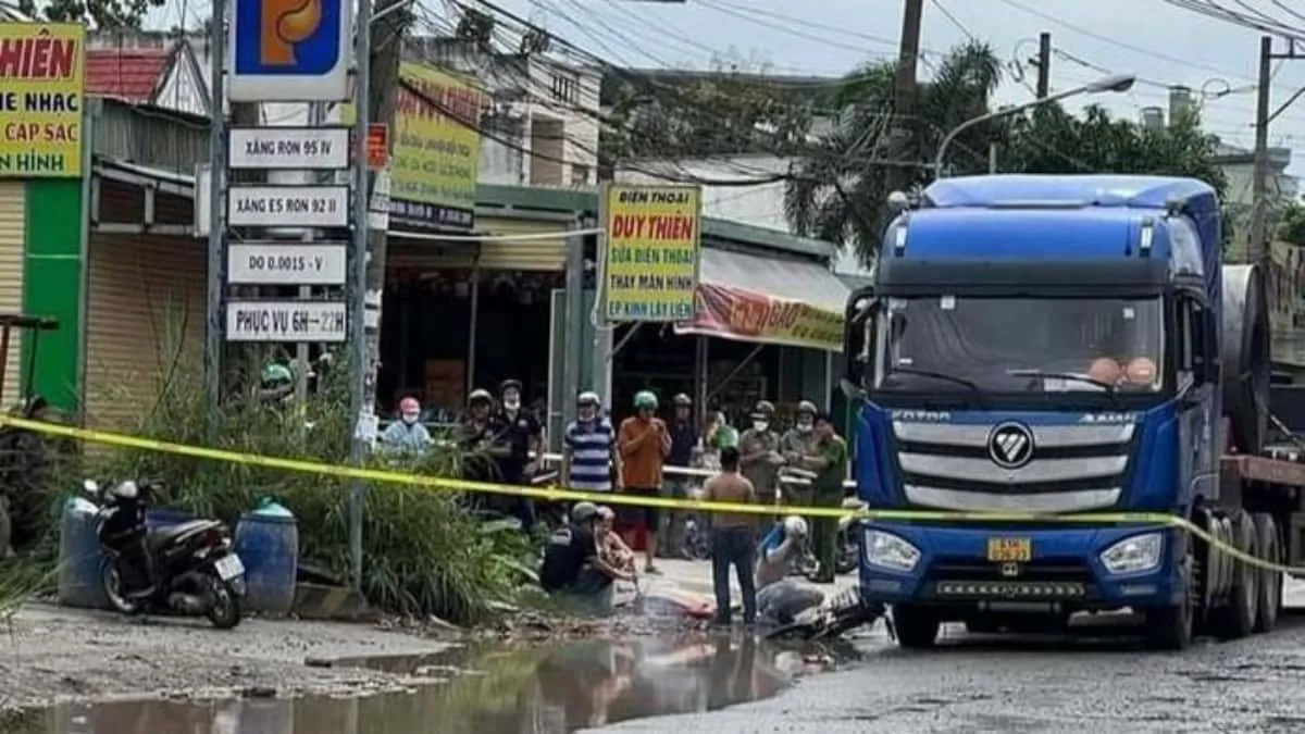 Tin tức tai nạn giao thông hôm nay 29/9/2022: Bé gái 7 tuổi ngã ra đường bị xe container cán tử vong