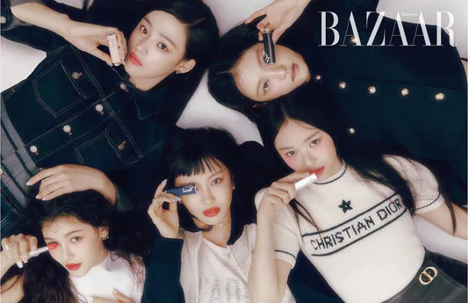 NewJeans khoe visual đa dạng cuốn hút trên trang tạp chí Harper's Bazaar Korea 15