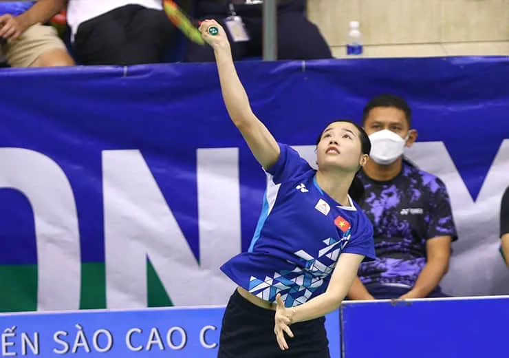 Nguyễn Thùy Linh và Vũ Thị Trang vào tứ kết Giải cầu lông quốc tế Vietnam Open 2022