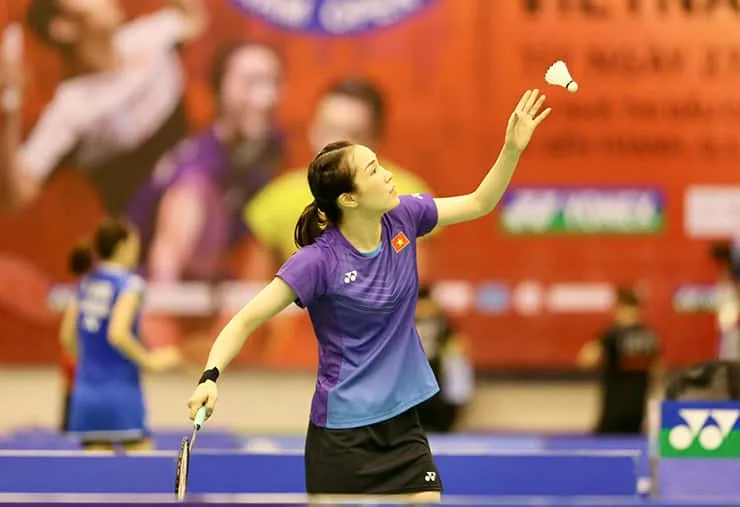 Nguyễn Thùy Linh và Vũ Thị Trang vào tứ kết Giải cầu lông quốc tế Vietnam Open 2022