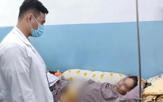 Bệnh nhân nam điều trị tại bệnh viện Nhân dân Gia Định