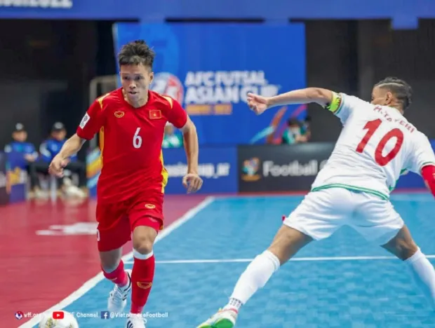 VCK futsal châu Á 2022: ĐT Việt Nam không thể tạo bất ngờ trước Iran