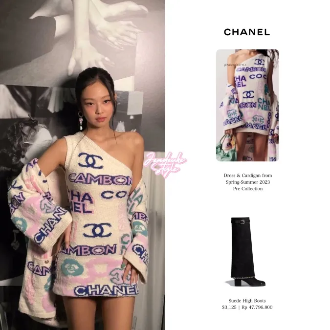 Quý cô Jennie Kim (BLACKPINK) gây sốt với tạo hình nổi bật tại show diễn của Chanel 2
