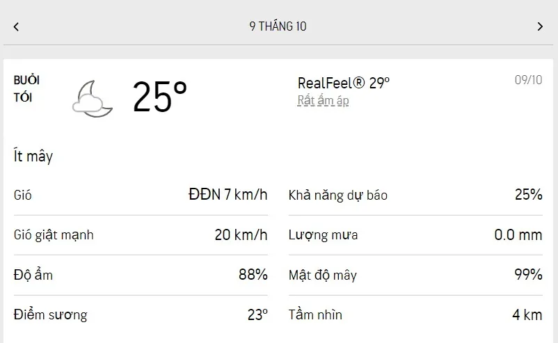 Dự báo thời tiết TPHCM hôm nay 8/10 và ngày mai 9/10/2022: trời đẹp, nhiệt độ dễ chịu 6