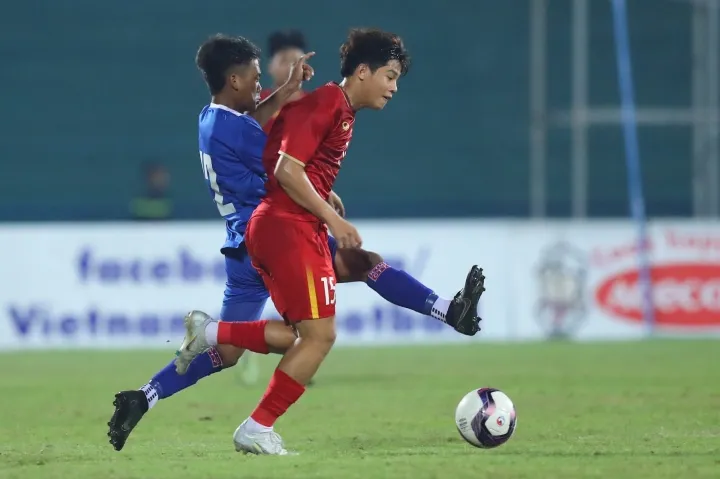 VL U17 châu Á 2023: Thắng tưng bừng U17 Napal, U17 Việt Nam chiếm ngôi nhất bảng F