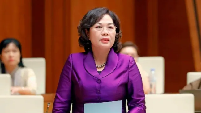 Thống đốc Ngân hàng Nhà nước Nguyễn Thị Hồng 