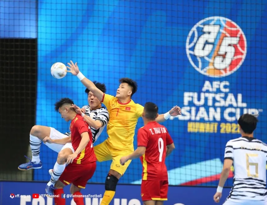 AFC ra quyết định mới tại VL futsal châu Á 2024 - Hồ Văn Ý không được bình chọn thủ môn hay nhất