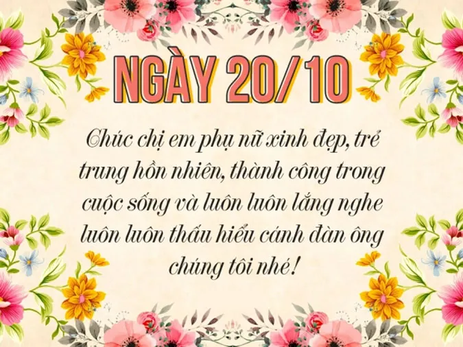 85 lời chúc mừng 20/10 cho đồng nghiệp nữ ấn tượng voh 7