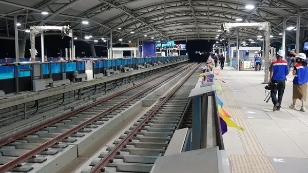 Ga Tân Cảng đạt 93% khối lượng công việc 1