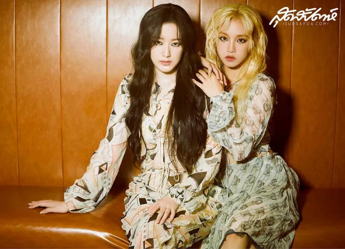 Yuqi và Shuhua ((G)I-DLE) cá tính mới lạ trên trang tạp chí điện tử Sudsapda Thái Lan 11