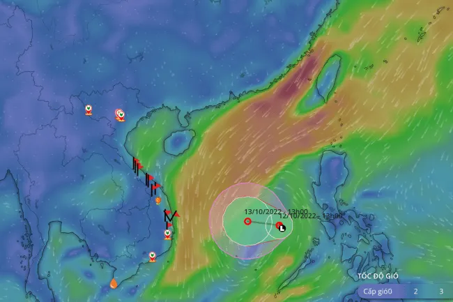 Áp thấp nhiệt đới trên Biển Đông mạnh lên, giật cấp 9 1