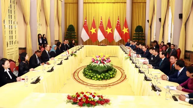 Việt Nam và Singapore hợp tác phát triển an ninh mạng, năng lượng tái tạo 2