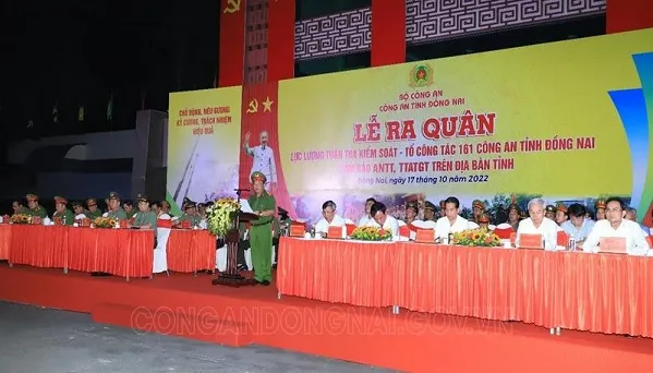 Công an Đồng Nai: 6 lực lượng ra quân trên toàn tỉnh 1