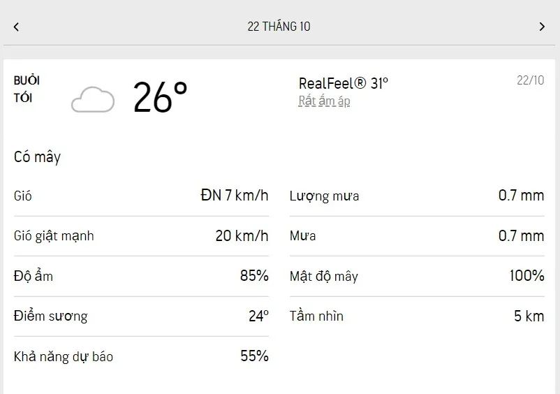 Dự báo thời tiết TPHCM hôm nay 21/10 và ngày mai 22/10/2022: nắng nhẹ, mật độ mưa giảm 6