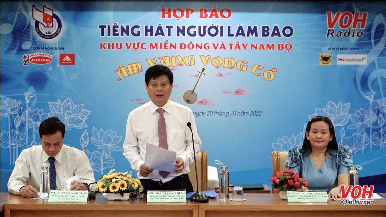 Ông Trần Trọng Dũng, Phó Chủ tịch Hội Nhà báo Việt Nam