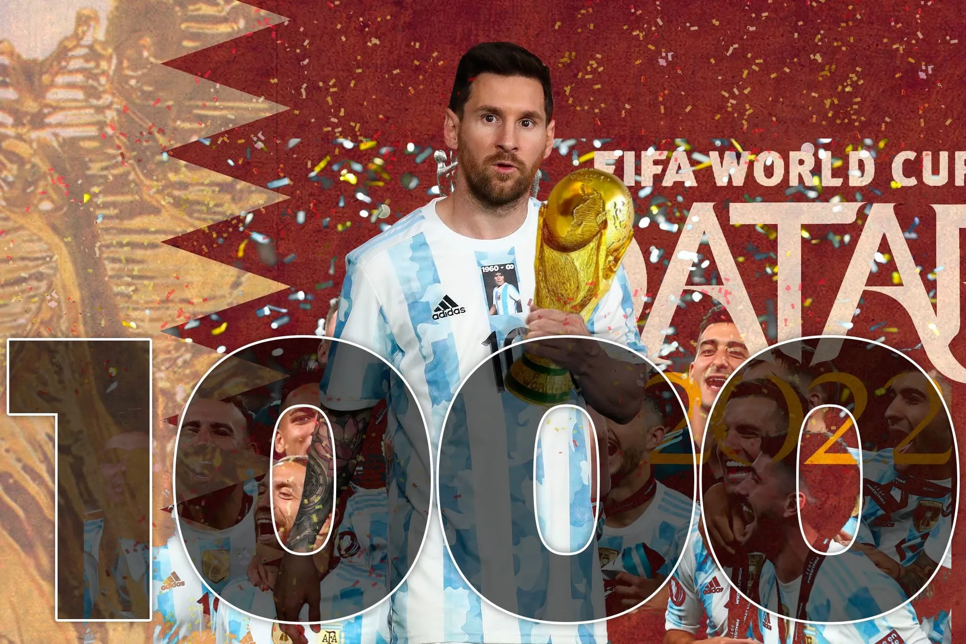 Messi và những cột mốc đang chờ đợi tại World Cup 2022