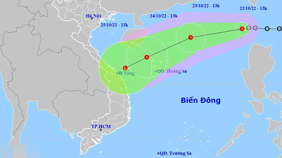 Theo dõi chặt chẽ diễn biến của áp thấp nhiệt đới vào Biển Đông 1