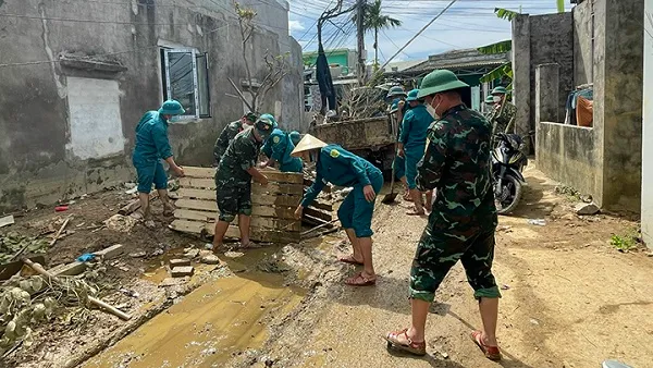 Đà Nẵng: Nỗ lực khắc phục thiệt hại vùng ngập lụt 1