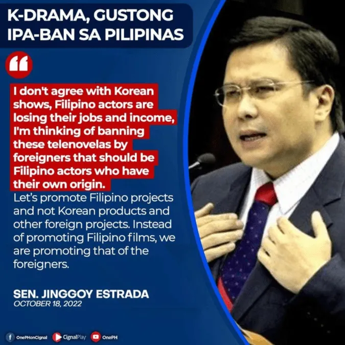 Thượng nghị sĩ Philippines đề xuất cấm chiếu phim Hàn Quốc tại quốc gia này 4