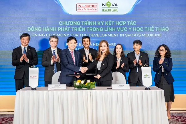 Trung tâm Y học Thể thao sẽ có mặt tại Việt Nam với sự hợp tác của Nova Healthcare và KLSMC 2