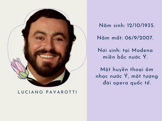 Luciano Pavarotti - Một huyền thoại của âm nhạc nước Ý 1