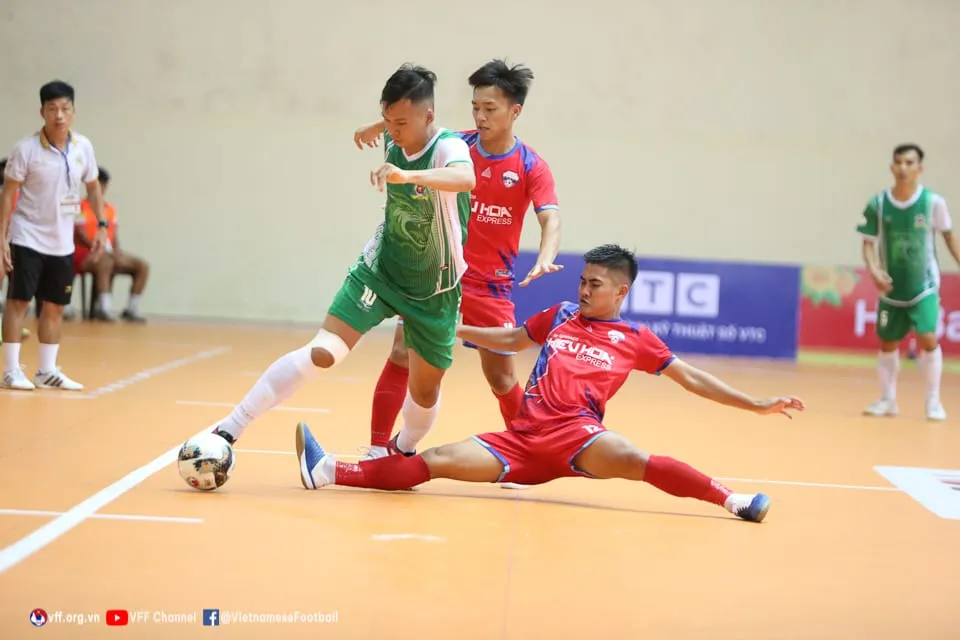 Sài Gòn FC vượt Thái Sơn Bắc trở lại Top 3 giải futsal VĐQG 2022