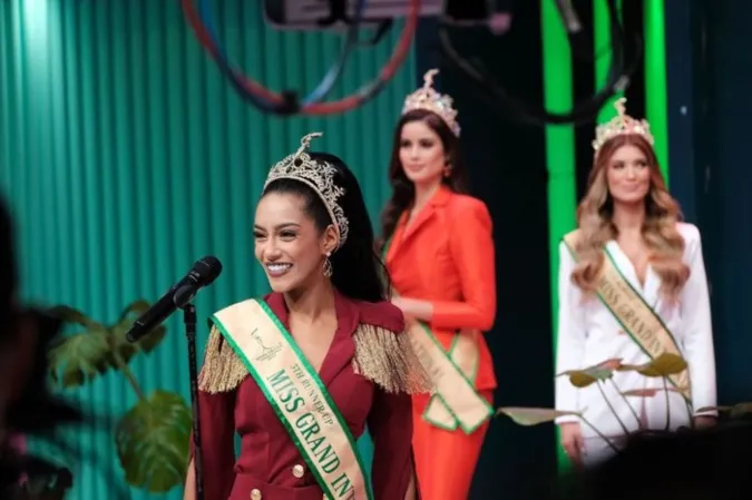 Á hậu 5 Miss Grand International từ bỏ danh hiệu, khẳng định không đồng ý với cách làm việc của BTC 4