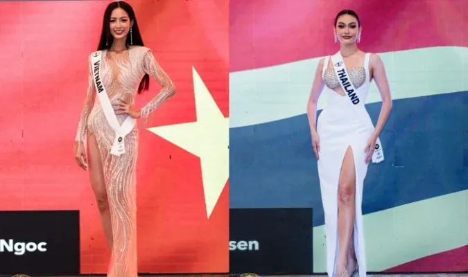 Bảo Ngọc đáp trả cực tinh tế khi bị dàn Á hậu Thái Lan chê không xứng ngôi hậu Miss Intercontinental 3