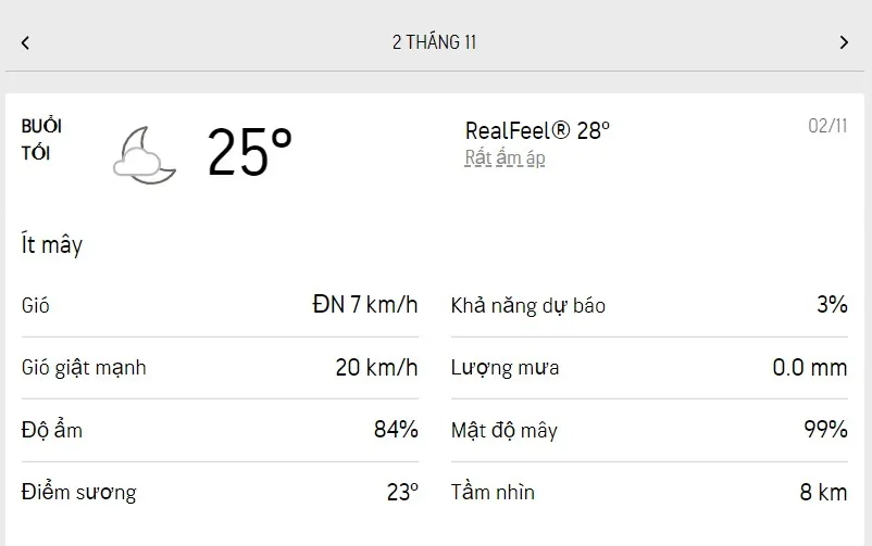 Dự báo thời tiết TPHCM hôm nay 1/11 và ngày mai 2/11/2022: nhiều nắng, nhiệt độ cao nhất 33 độ C 6