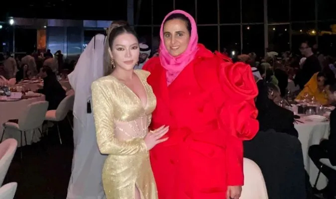 Lý Nhã Kỳ sang chảnh trong sự kiện tại Qatar, được gặp gỡ công chúa Ả Rập 3