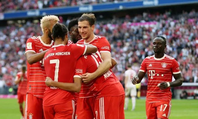 BXH Bundesliga 2022/23 sau vòng 12: Bayern tiếp tục áp sát Union Berlin