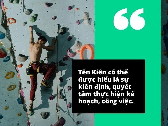 Giải mã ý nghĩa tên Kiên, gợi ý tên đệm cho tên Kiên độc lạ 1