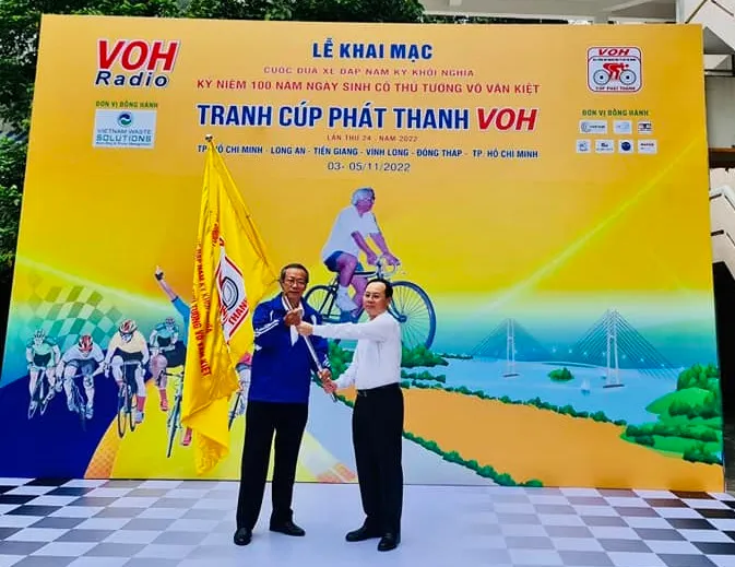 Khai mạc Giải đua xe đạp Nam Kỳ Khởi Nghĩa tranh cúp Phát thanh VOH 2022 1